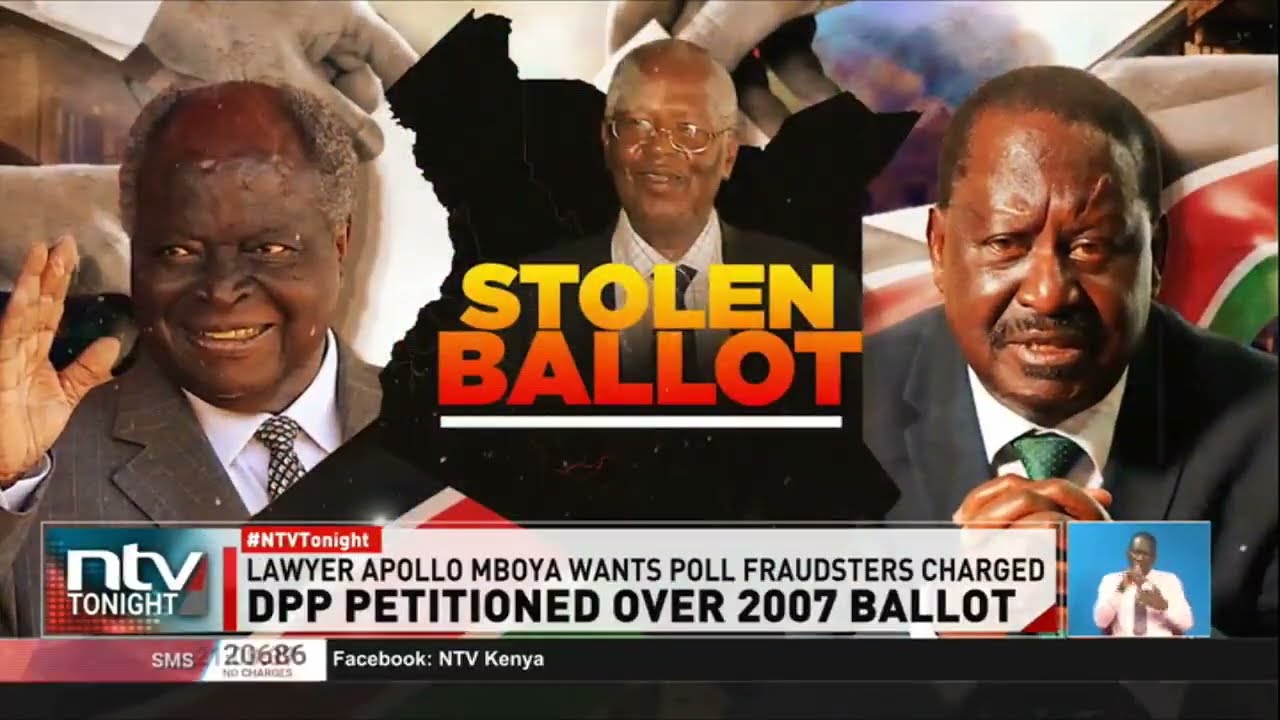 Nairobi lawyer wants DPP to charge those mentioned in 2007 presidential election vote manipulation