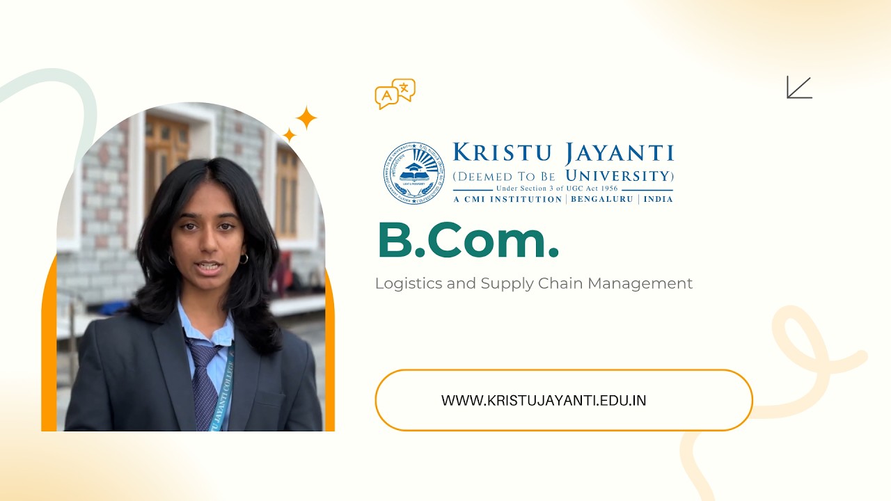 B.Com. Logistics and Supply Chain Management