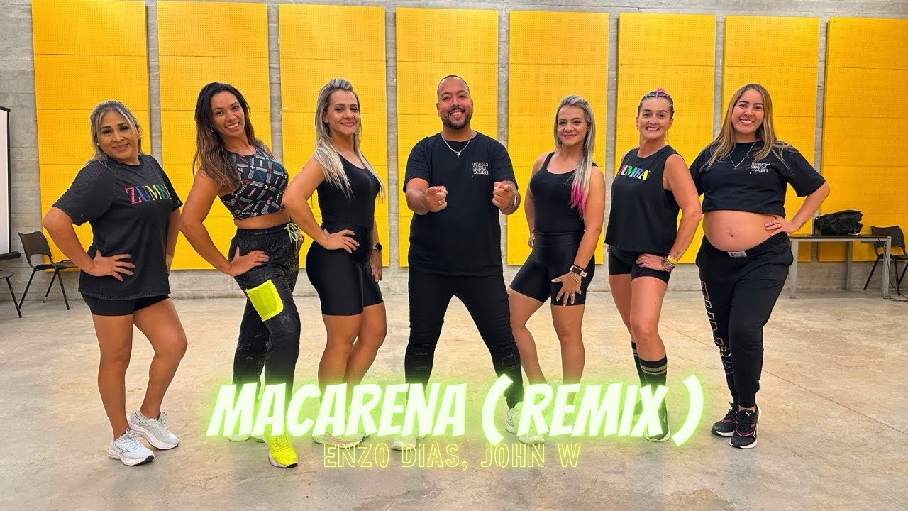 🕺🏻MACARENA 🪩 ( REMIX ) - Enzo Dias, John W | Dance Brasil | Zumba ( Choreography )