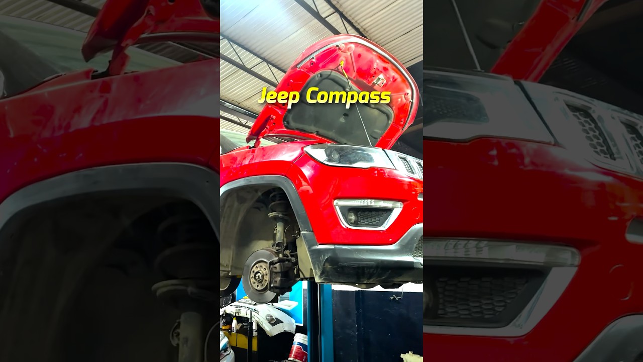 Jeep compass me aya major issue❗️ #automobile #boschcarservice #automechanic #car #autoelectronics