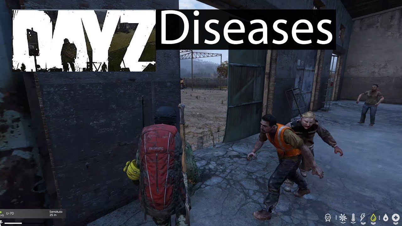 DayZ Xbox One Gameplay Diseases Guide
