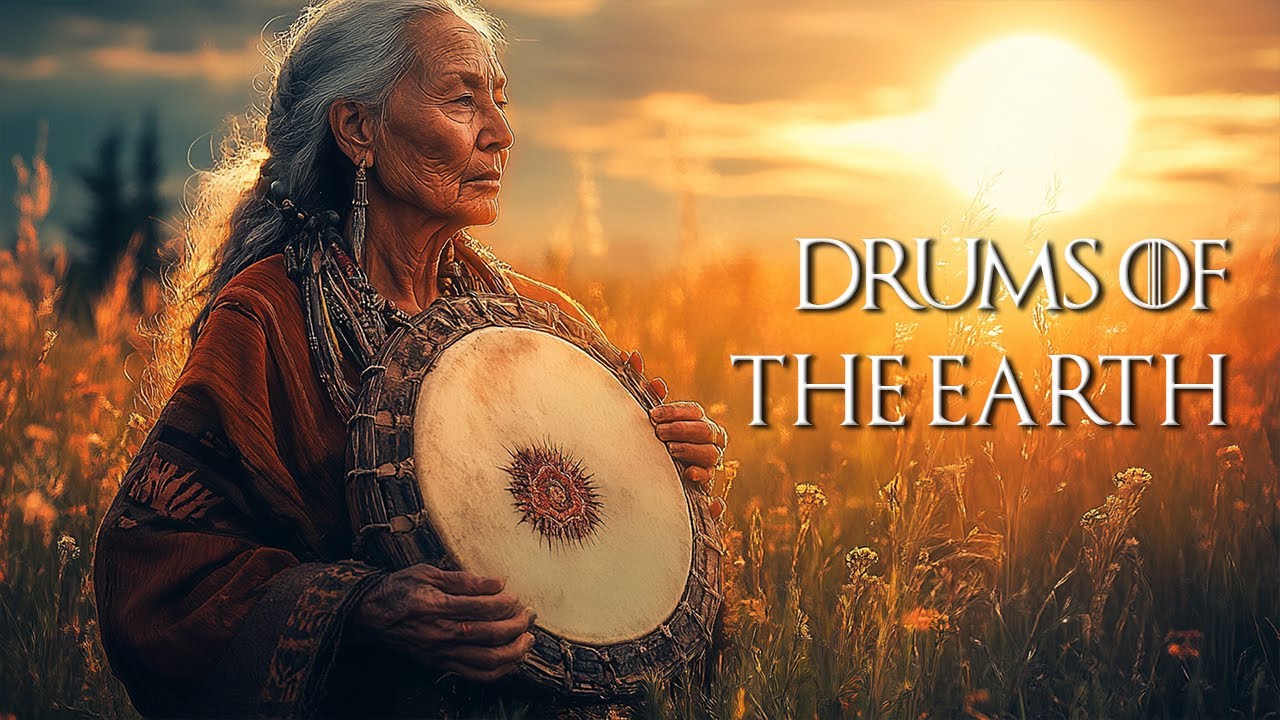 Drums of the Earth - Native American Flute music to Heal Mind, Body and Soul from Stress and Anxiety