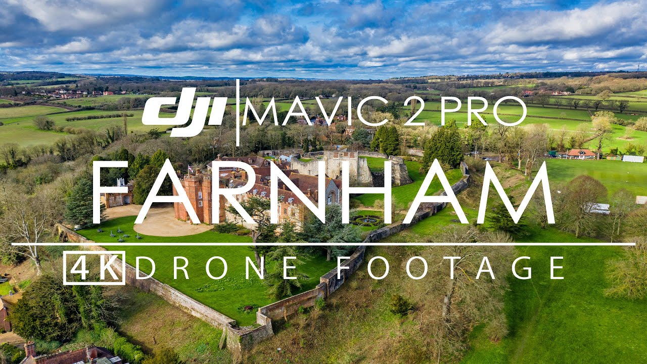 Farnham 4K Dji Mavic 2 Pro Drone Footage