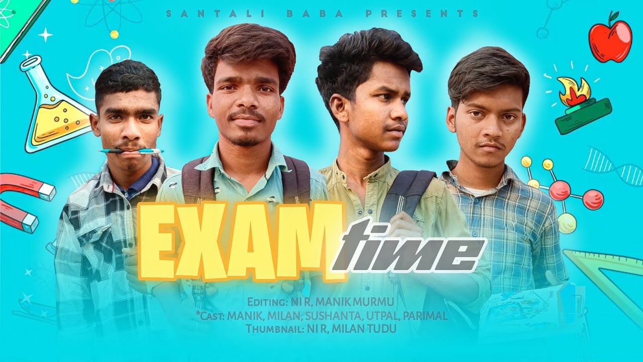 Exam time||Santali Baba||New Santali video 2023||New Santali comedy video