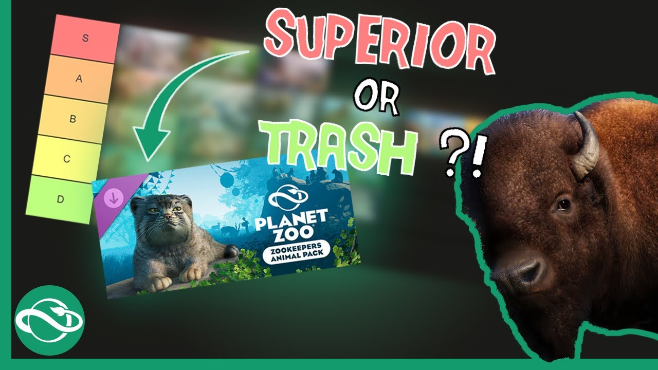📈IS ZOOKEEPERS PACK WORTH IT?! | DLC TIERLIST | Planet Zoo