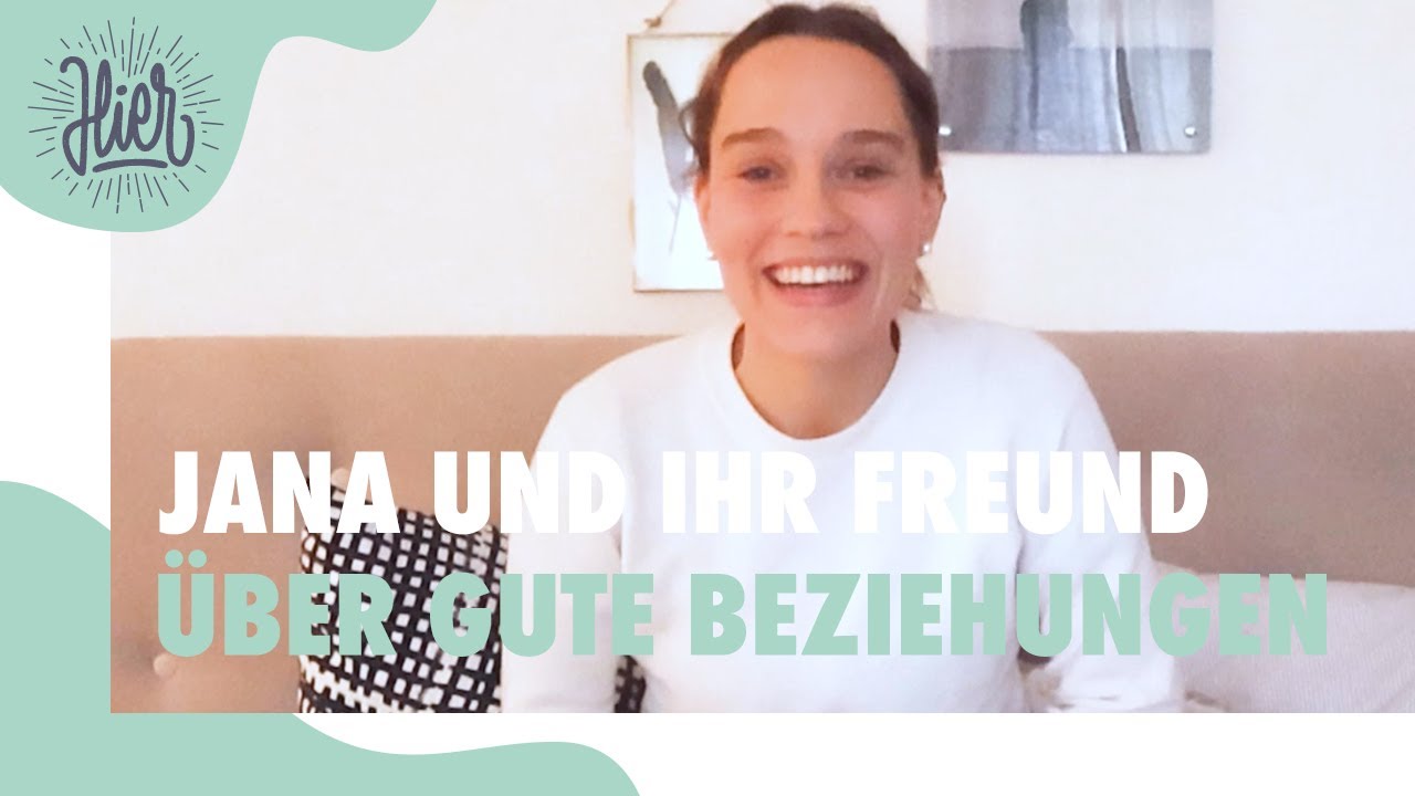 Jana spricht mit ihrem Partner über Beziehungen I Vlog I #15
