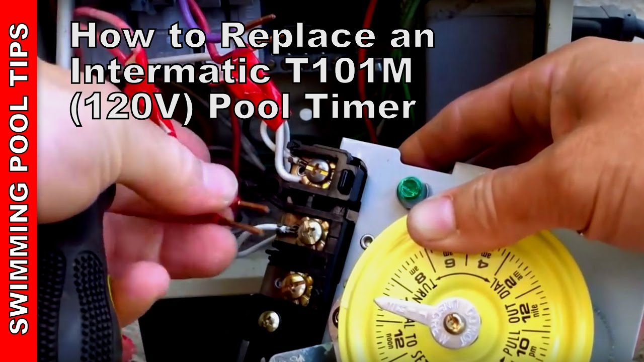 How To Replace an Intermatic T101M (120V) Pool Timer