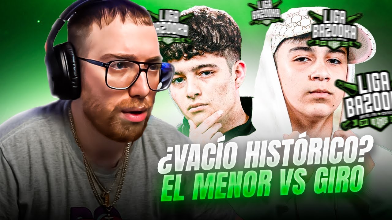 ¿VACÍO HISTÓRICO A EL MENOR? | GIRO VS EL MENOR LIGA BAZOOKA