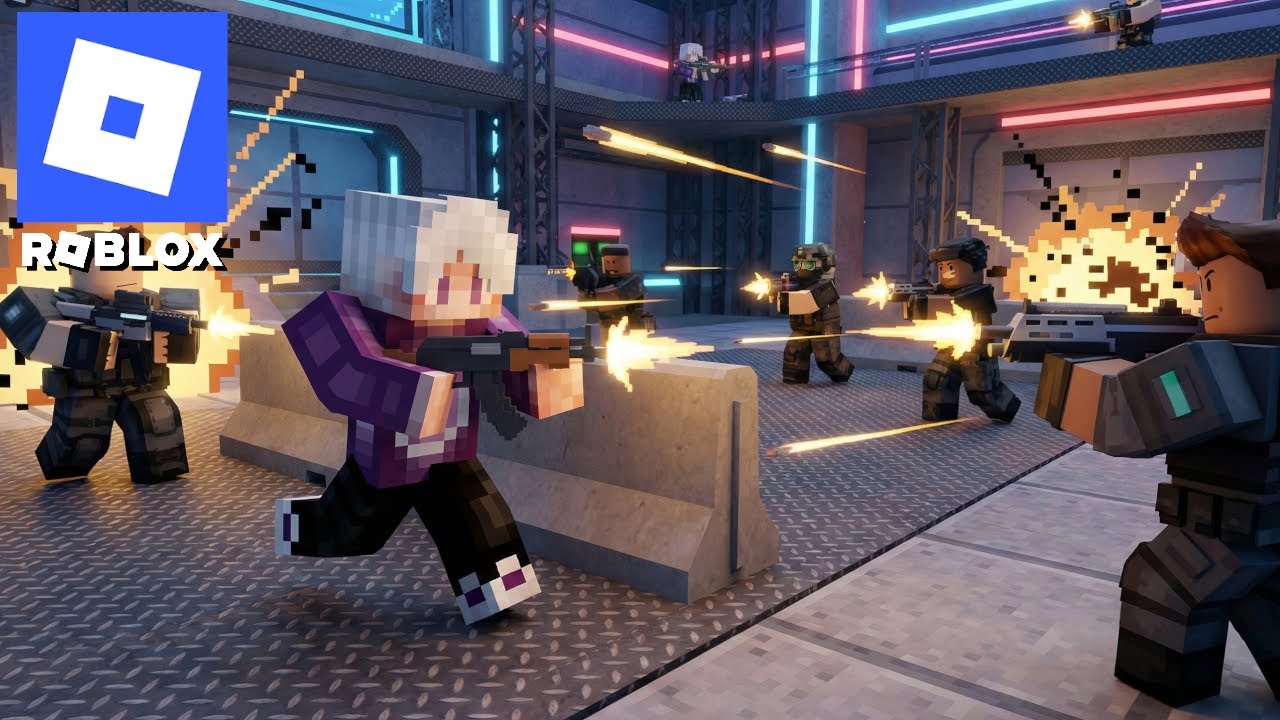 【Roblox】走って避けて銃撃戦!?【切り抜き】