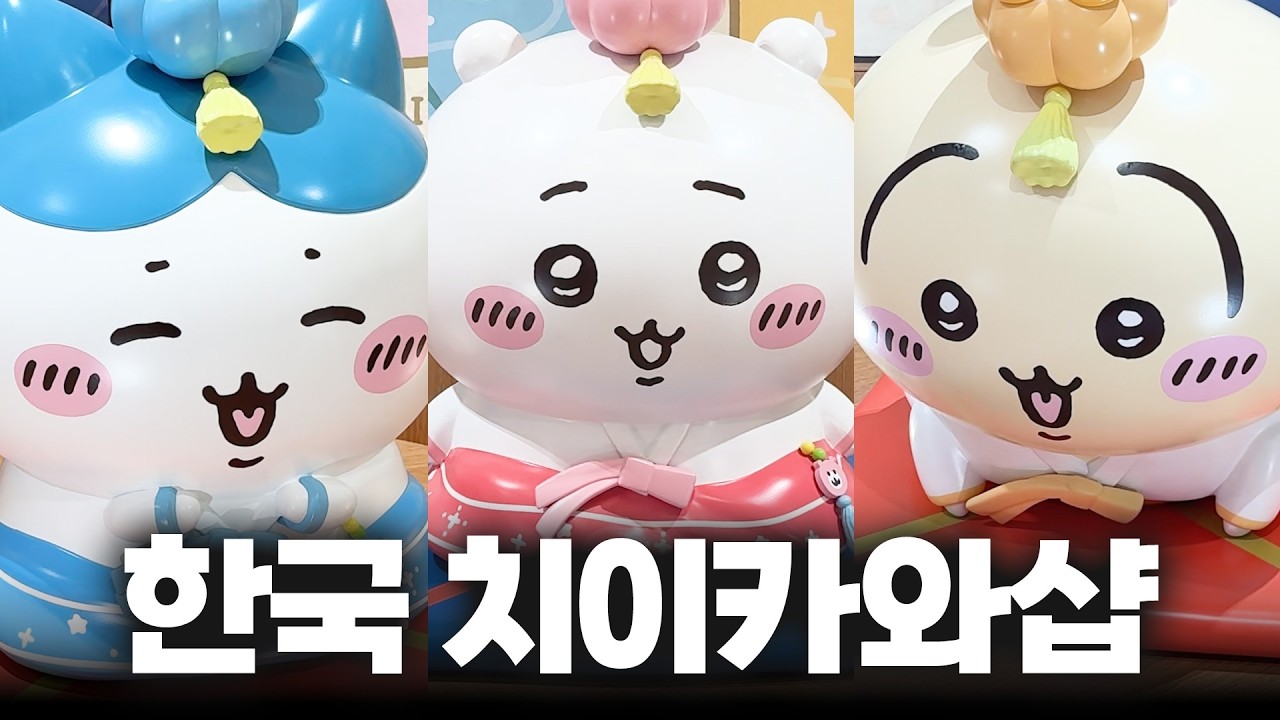 치이카와 보러 매달 해외가던 나, 성불했어요!  | 치이카와샵 서울 오픈 첫 날 30만원 쓴 후기