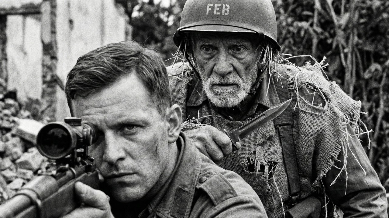 O Sniper Alemão Achou que Era Invencível. O Caipira Brasileiro Provou o Contrário.