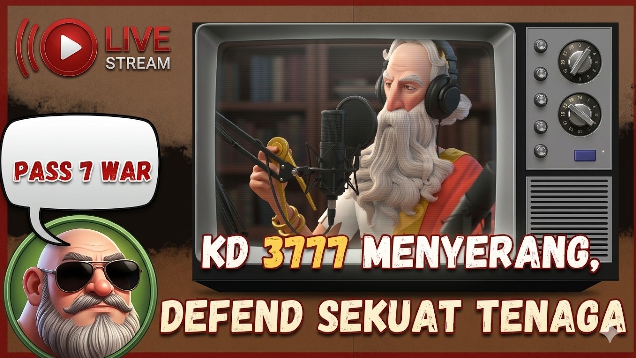 3777 DATANG, DEF SEKUAT TENAGAAAA | PASS 7 WAR  | Ngobrol Rise Of Kingdoms