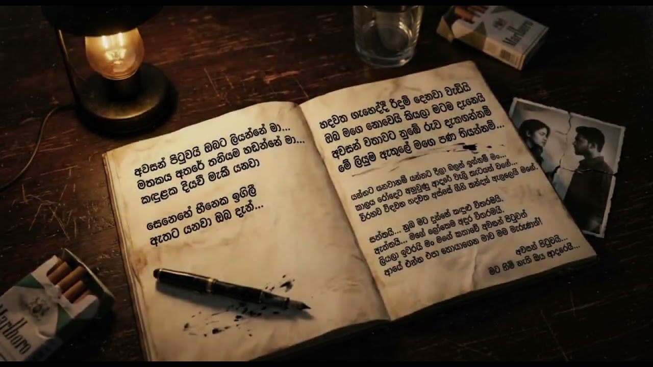 අවසන් පිටුව (Awasan Pituwa) - Official  Video | Sinhala Song 2026