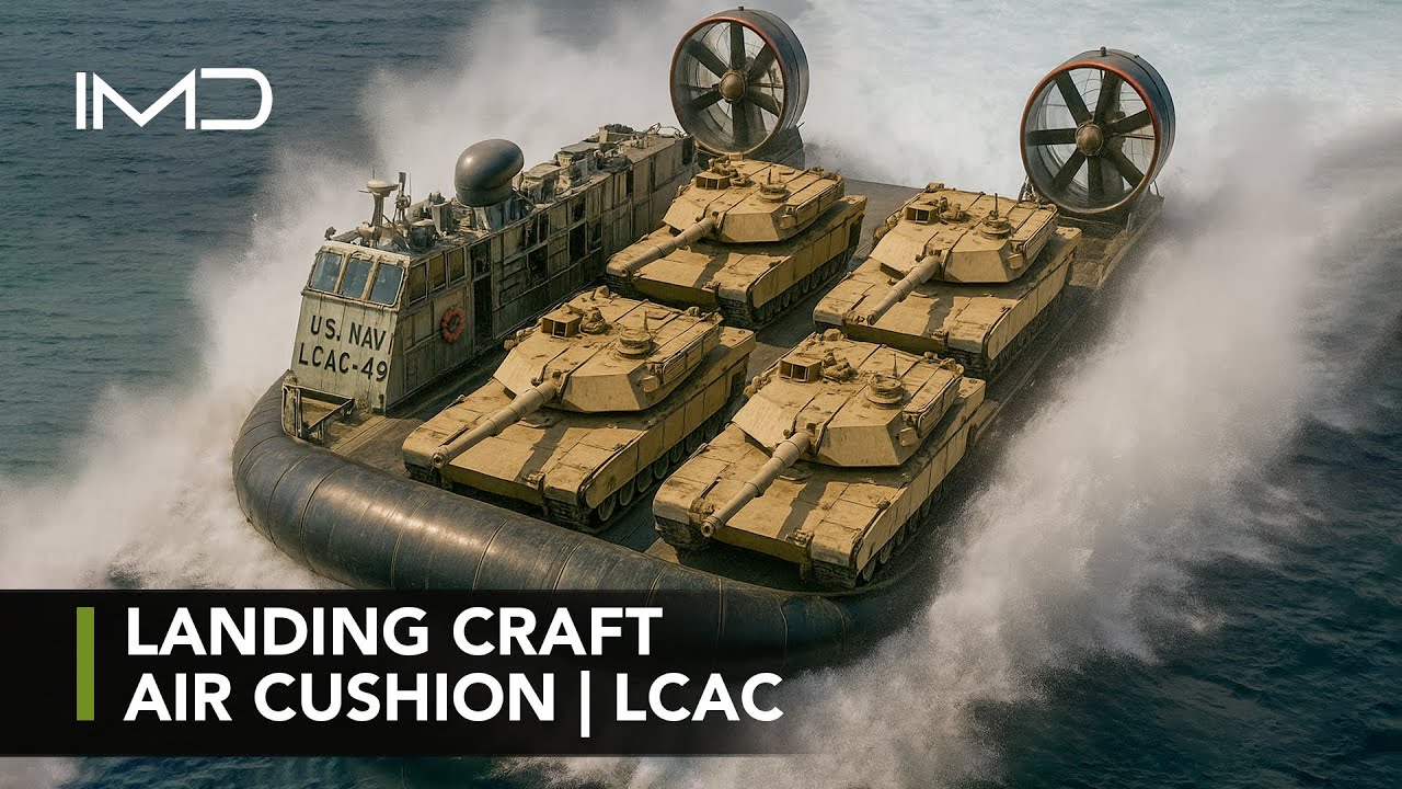 Inside the Navy&rsquo;s High-Speed Hovercraft That Carries Tanks Straight Into Battle