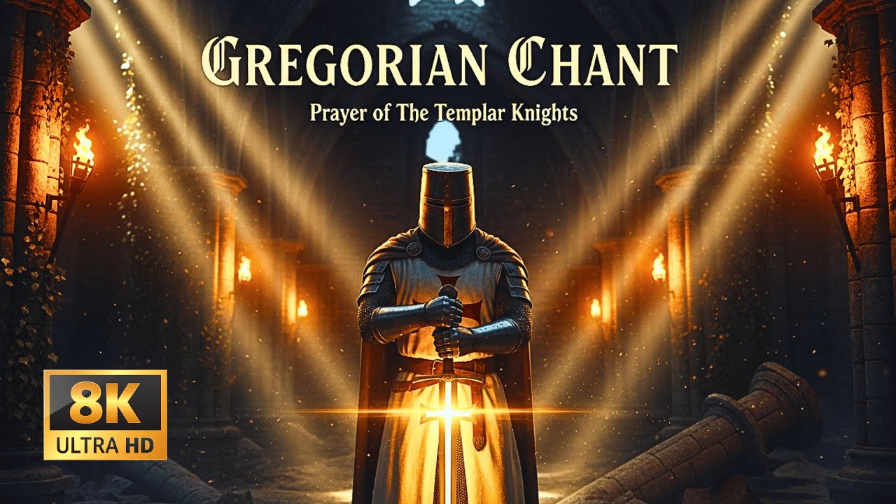 Gregorian Chant for Divine Protection ✝️ Shield of Salvation | Prayer of Light and Deep Silence