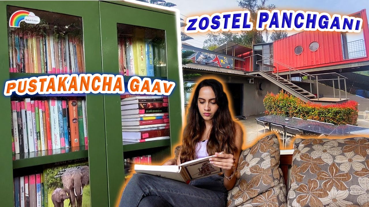 India's First Book Village Bhilar + Stay Experience at Zostel Panchgani