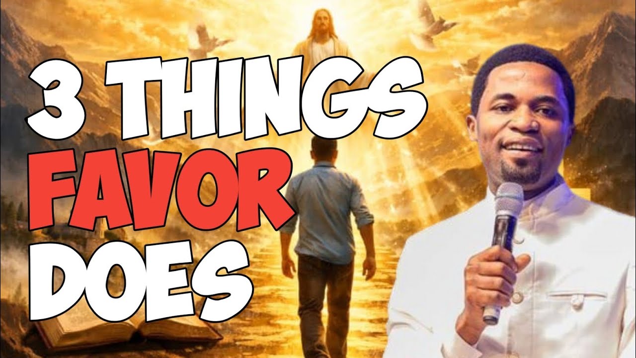 3 Things DIVINE FAVOUR Does That Most Christians Don't Know | Apostle Orokpo