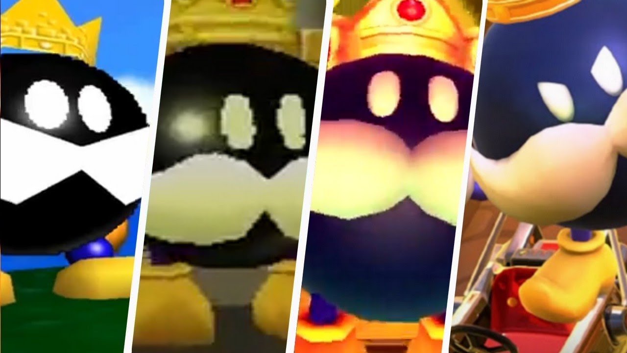 Evolution du Roi Bob-omb Dans Les Jeux Mario (1996-2020)