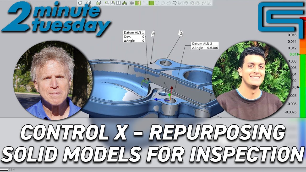 Control X – Repurposing Solid Models for Inspection | 2 Minute Tuesday
