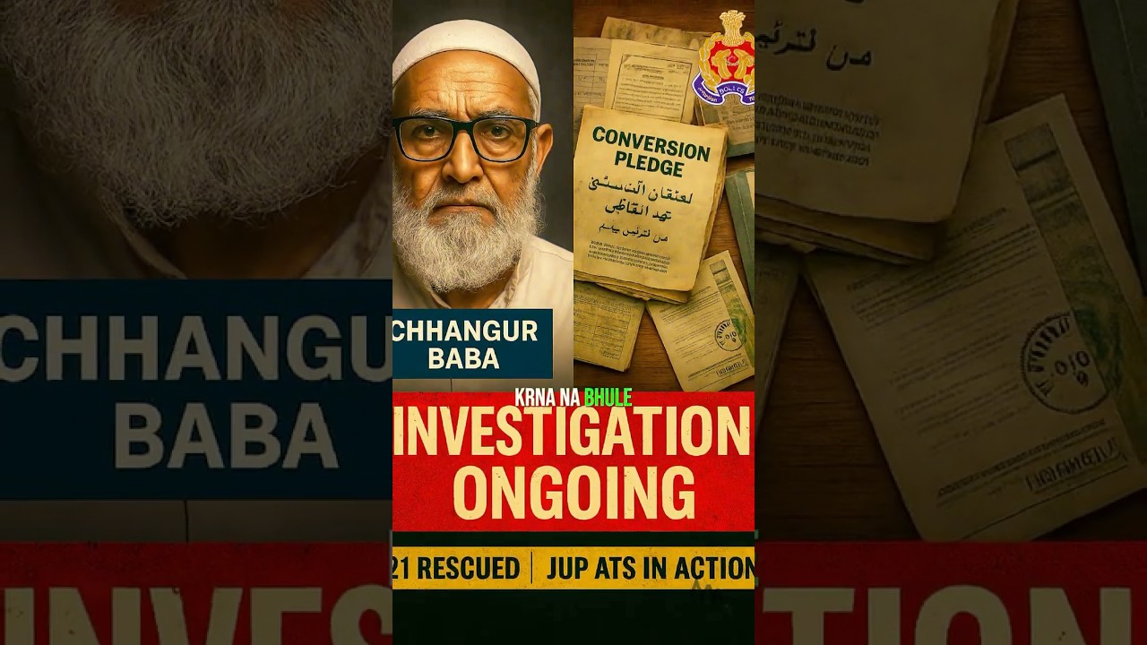 UP ATS BUSTS Mass Religious Conversion Racket | Chhangur Baba Arrested!