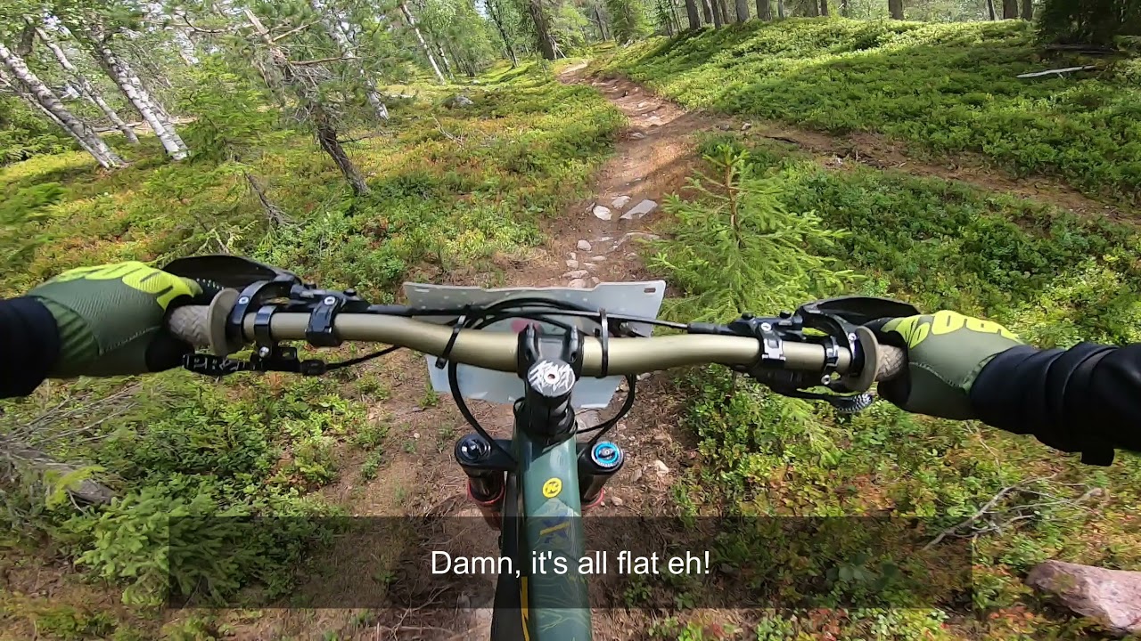 Funduro cup Finland Ylläs 2021, SS 7 Fuller Enduro,  FRONT INSERT SAVED MY RACE!