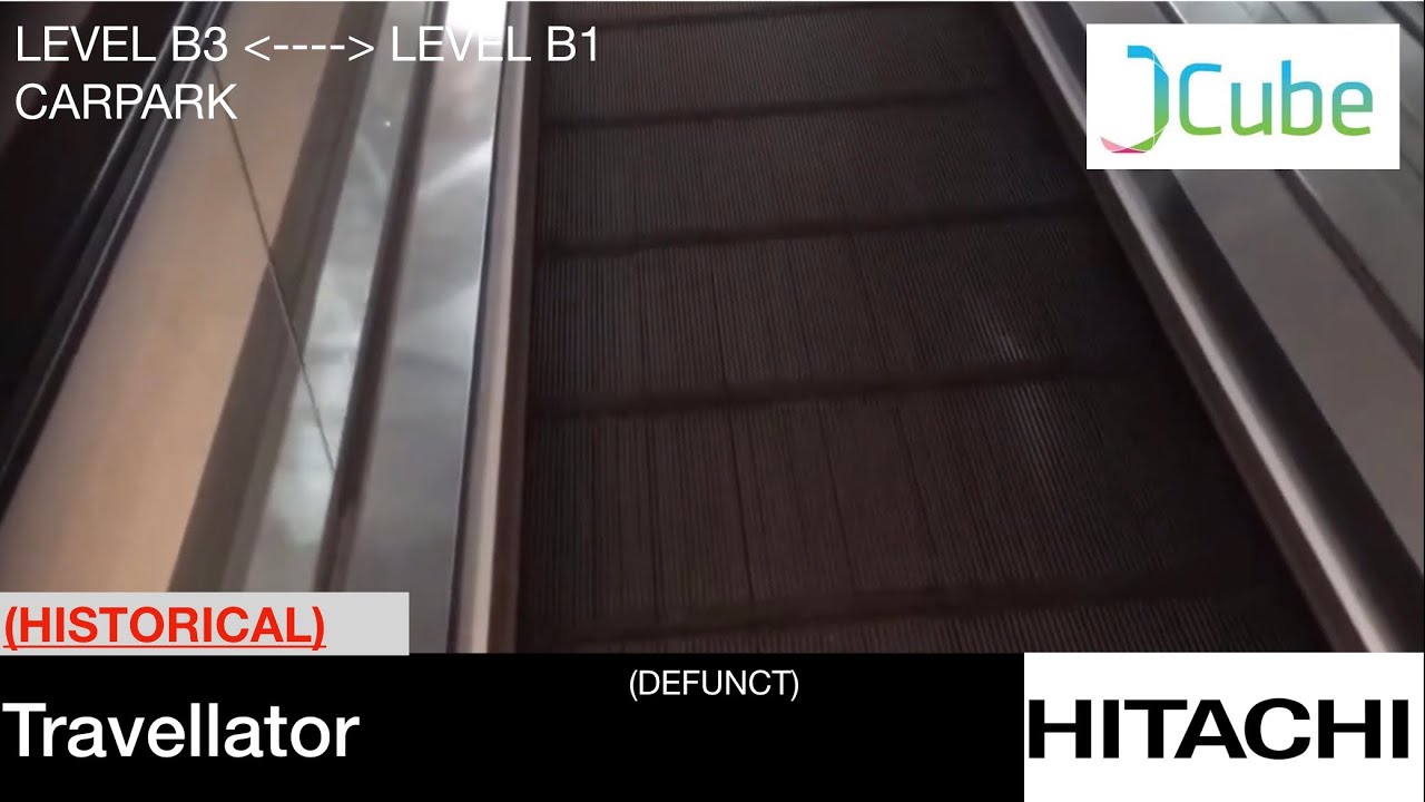 (HISTORICAL) JCube || Hitachi Travellator 🇸🇬