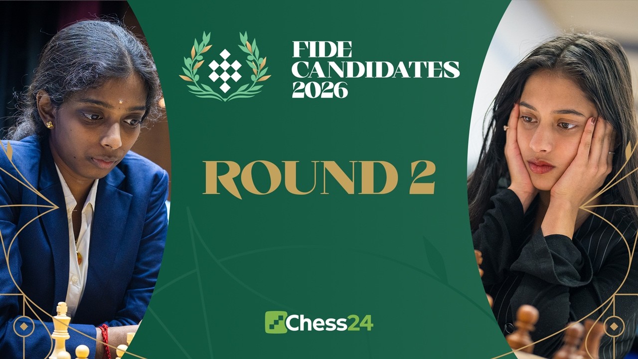 FIDE Candidates 2026: Fabiano v. Anish, Divya v. Vaishali & Pragg v. Wei Yi Face-Off! Rd 2
