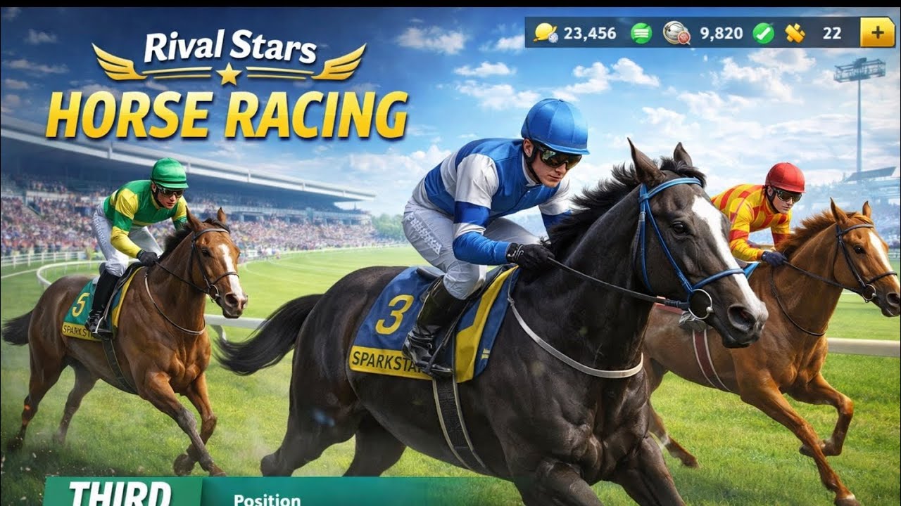 Rival Stars Horse Racing Gameplay | Realistic Horse Racing ( Android Gameplay) | DroidAim 