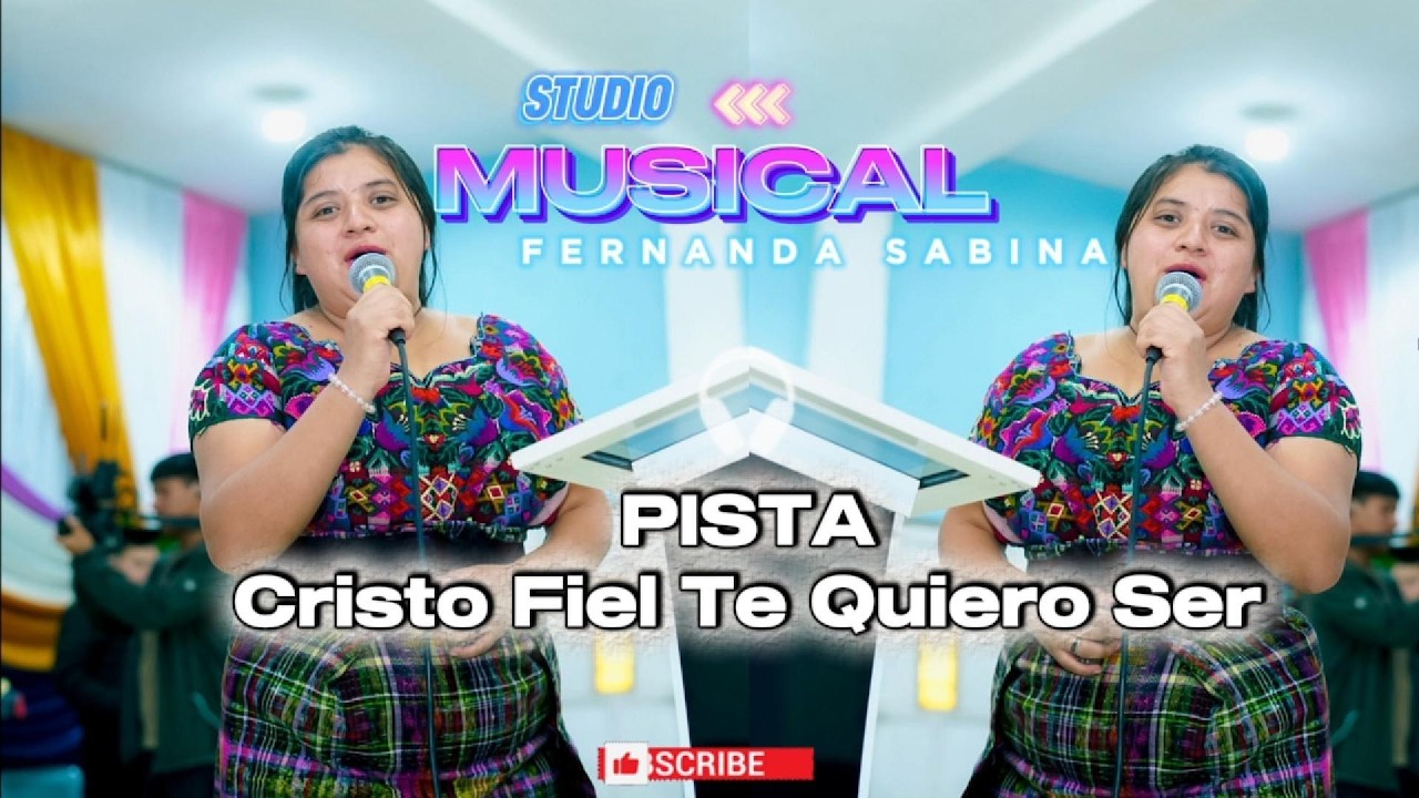 PISTA, CRISTO FIEL. SOLISTA FERNANDA SABINA SAPON