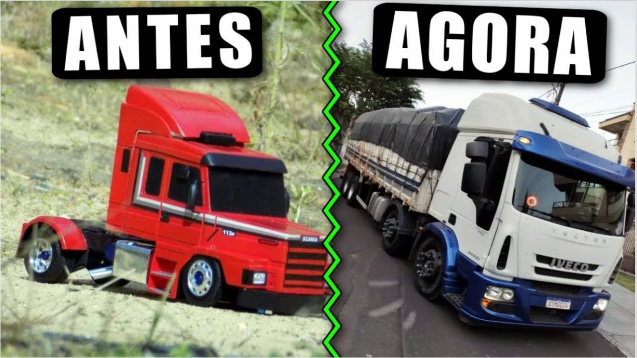 ELES FAZIAM MINIATURAS E HOJE SÃO CAMINHONEIROS