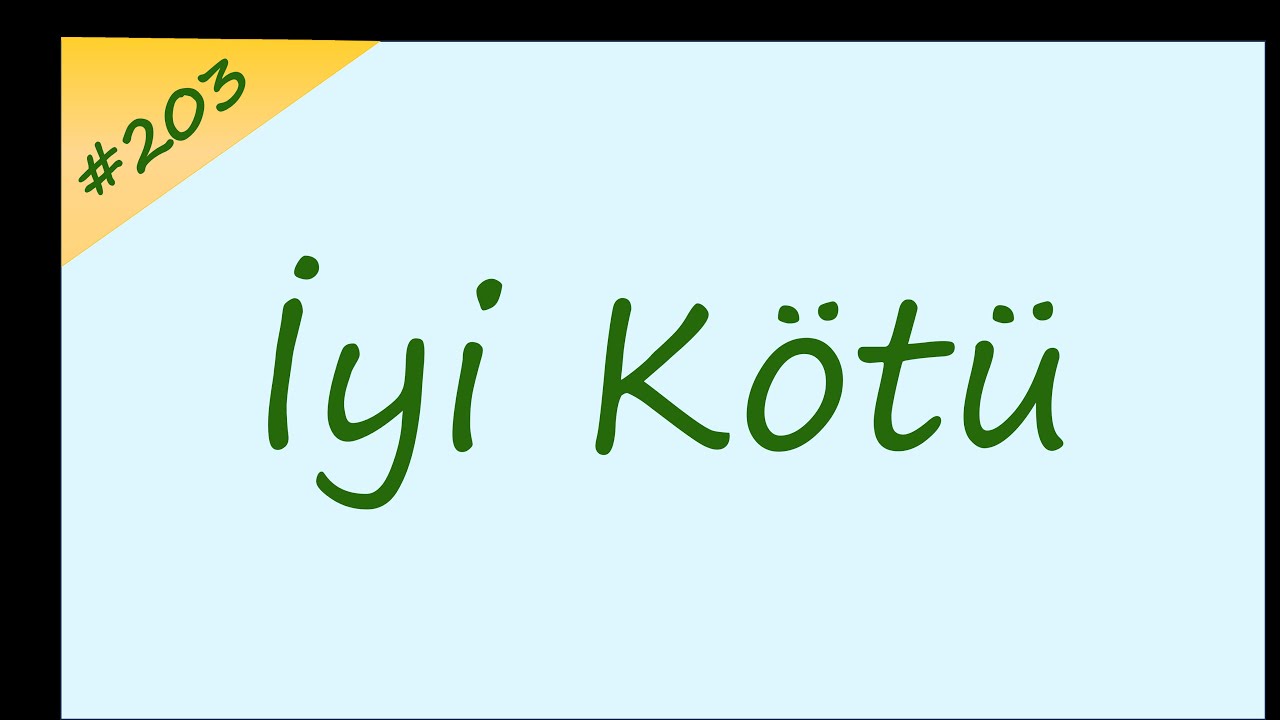 İyi Kötü (Örsan Öymen)