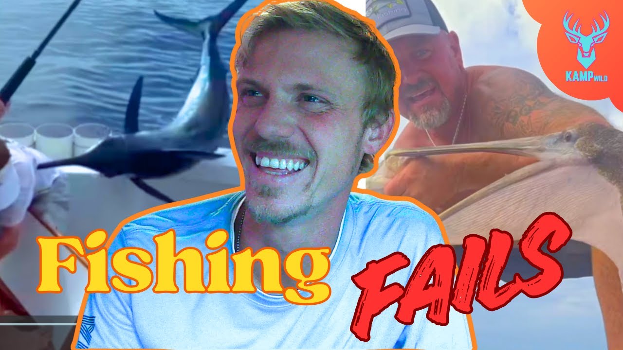Crazy Fishing Fails  |  Peli-can I Have This?  |  KAMPwild Reacts