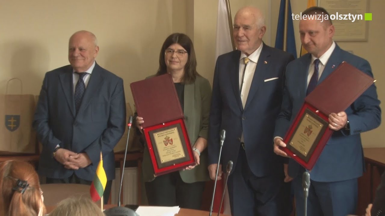 Ryngrafy przyjaźni polsko-litewskiej wręczone