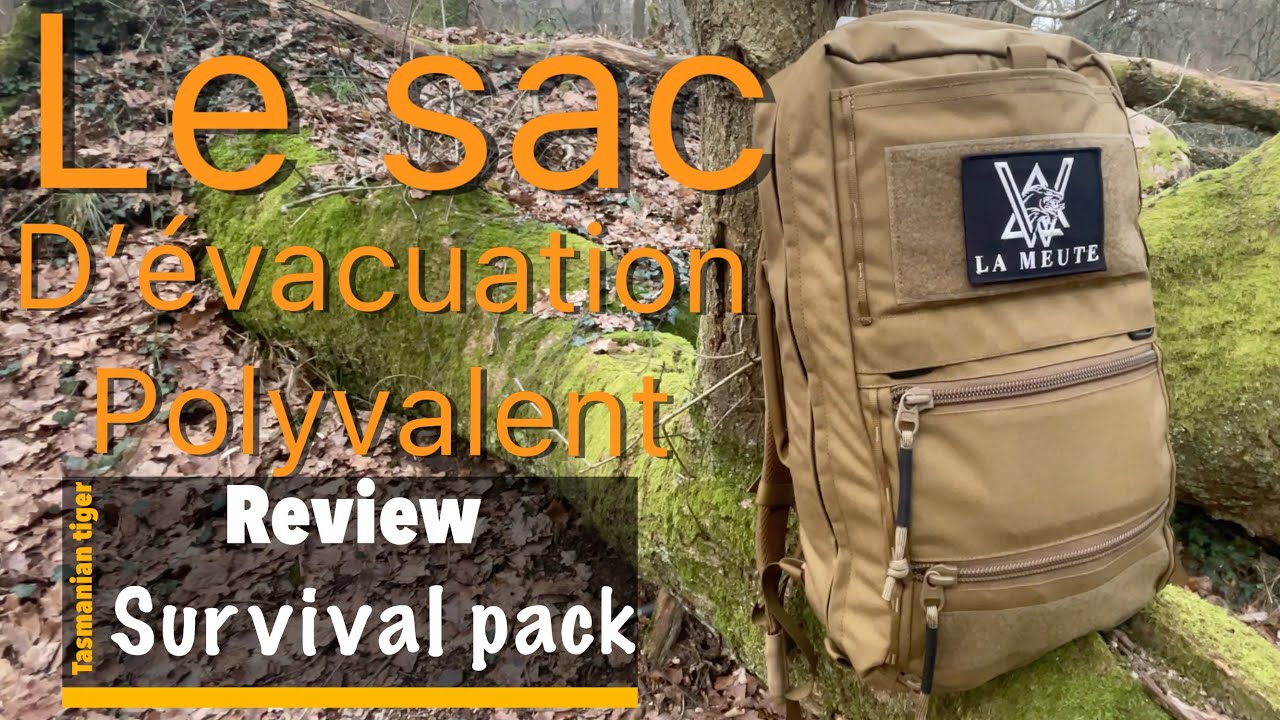 Sac d’évacuation polyvalent | tt survival pack Tasmanian tiger