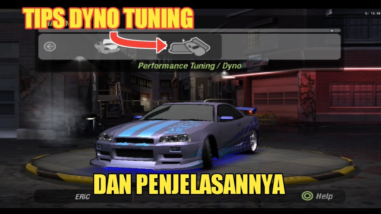 DYNO TUNING NFS Underground 2 dan penjelasannya