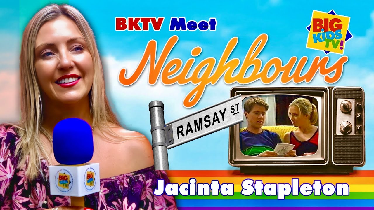 🎤 Big Kids TV Meets Jacinta Stapleton (Amy Greenwood from Neighbours!) #neighbours