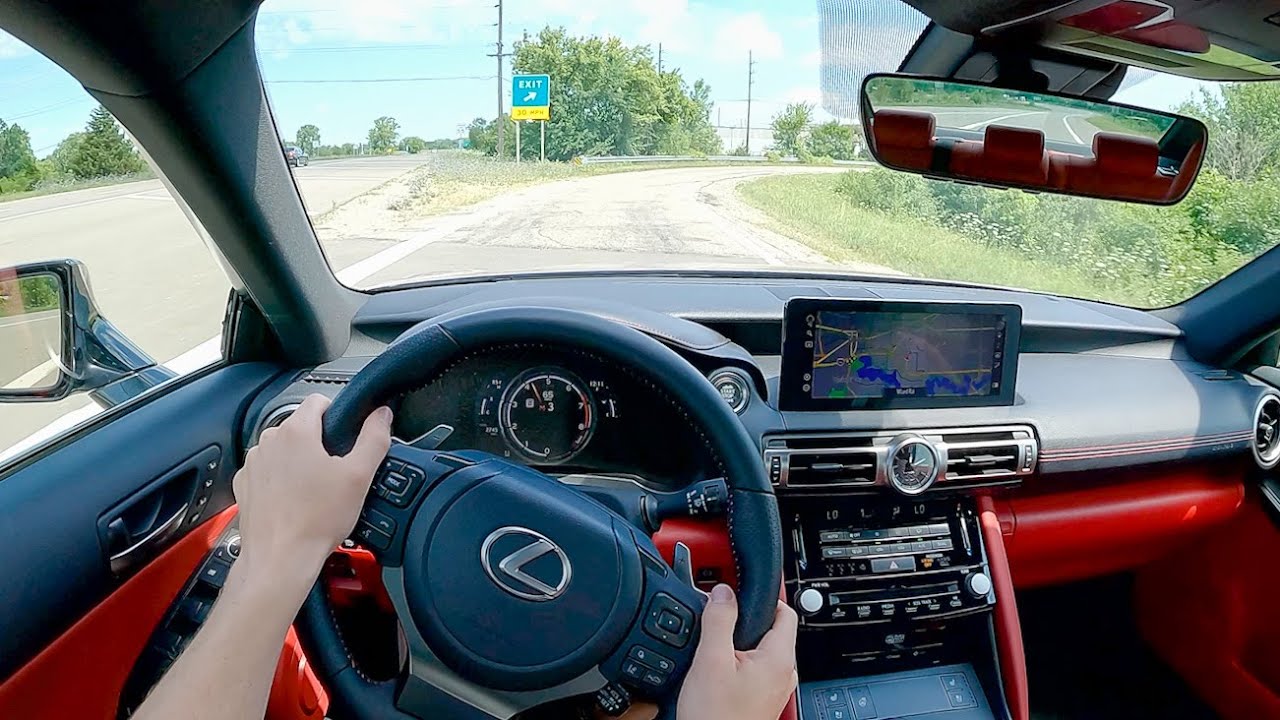 2022 Lexus IS350 F-Sport - POV Test Drive (Binaural Audio)