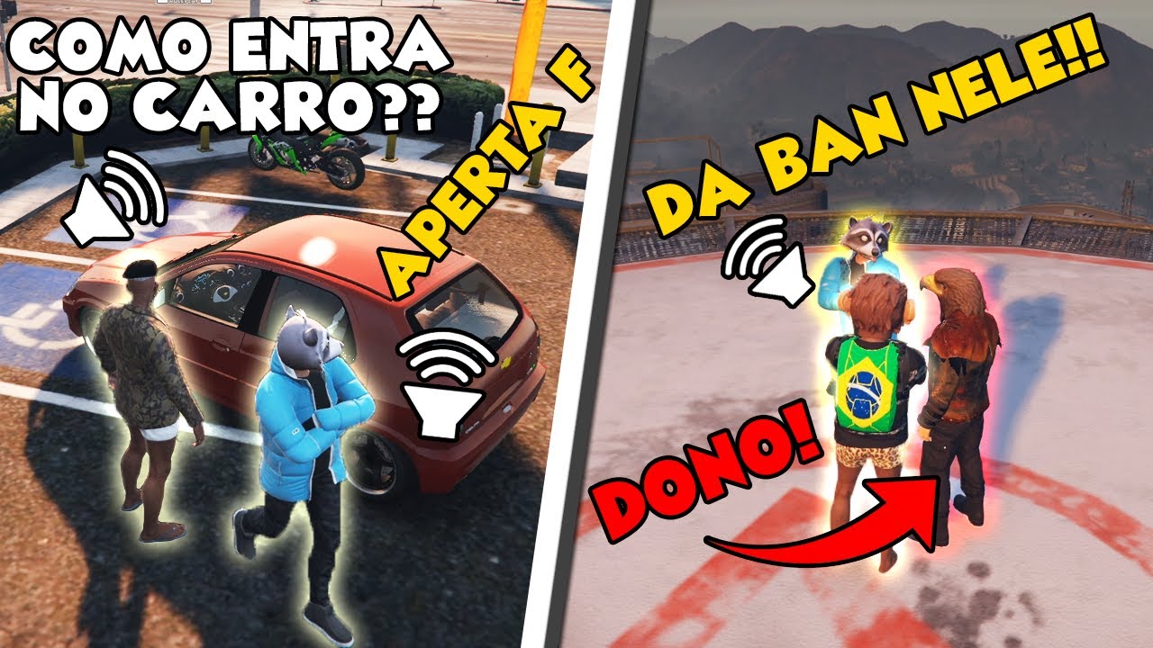 IRRITANDO ADMIN FINGINDO SER NOVO NO GTA RP