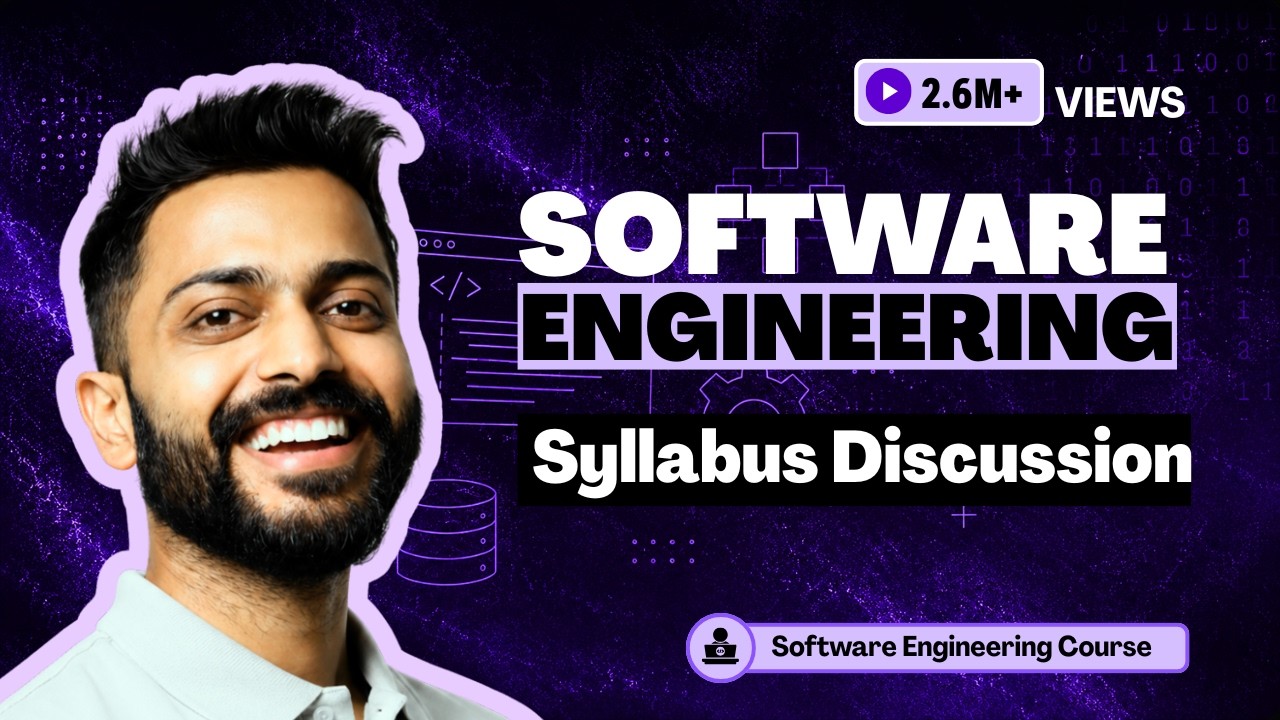 Software Engineering Syllabus Discussion | Imp. for Competitive, College/University & Placements