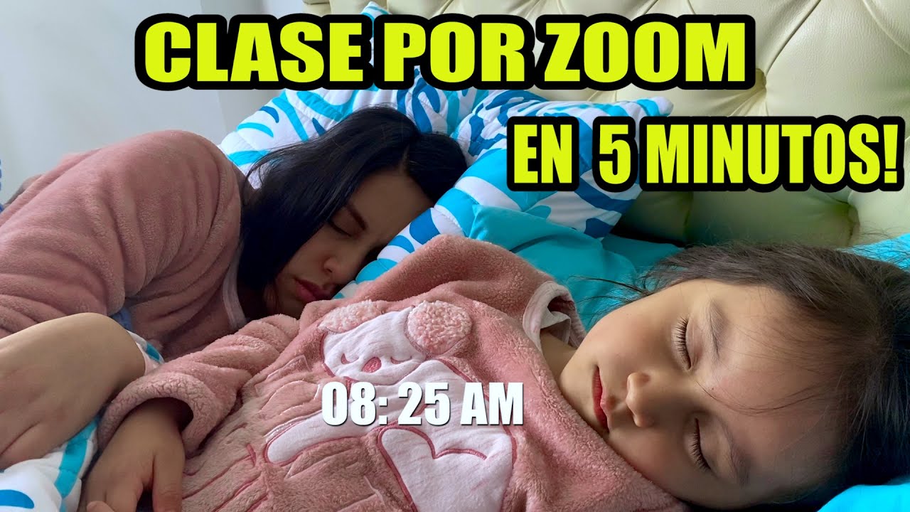 LA CLASE DE ZOOM EMPIEZA EN 5 MINUTOS! Y MAMÁS EN CLASES ONLINE - VLOG GABY RUIZ