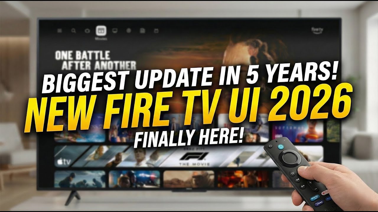 Новый интерфейс Fire TV (2026): всё, что вам нужно знать 🔥