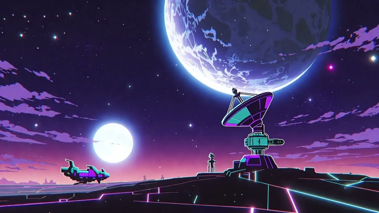 synthwave - retrowave mix [1h lofi]