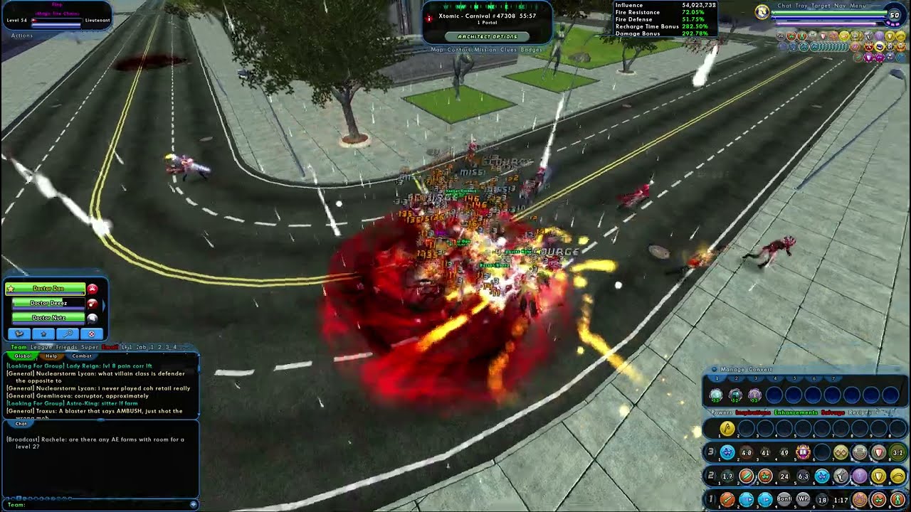 City of Heroes - Fire Farming (Farming Blaster/Multibox Setup)