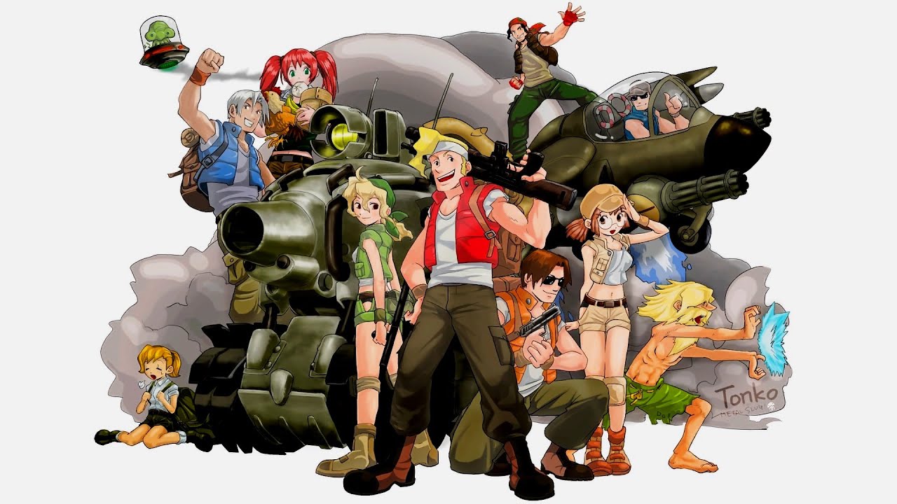 Metal Slug Anthology All Games