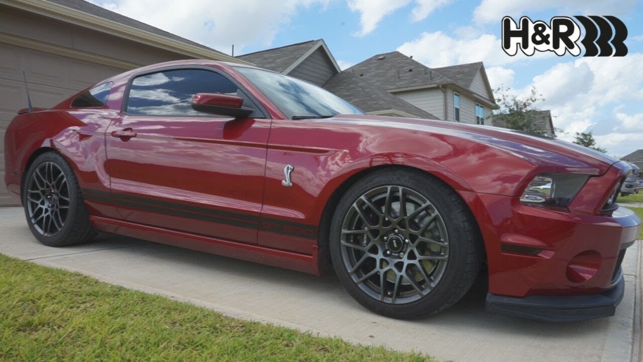 LOWERING MY SHELBY GT500!