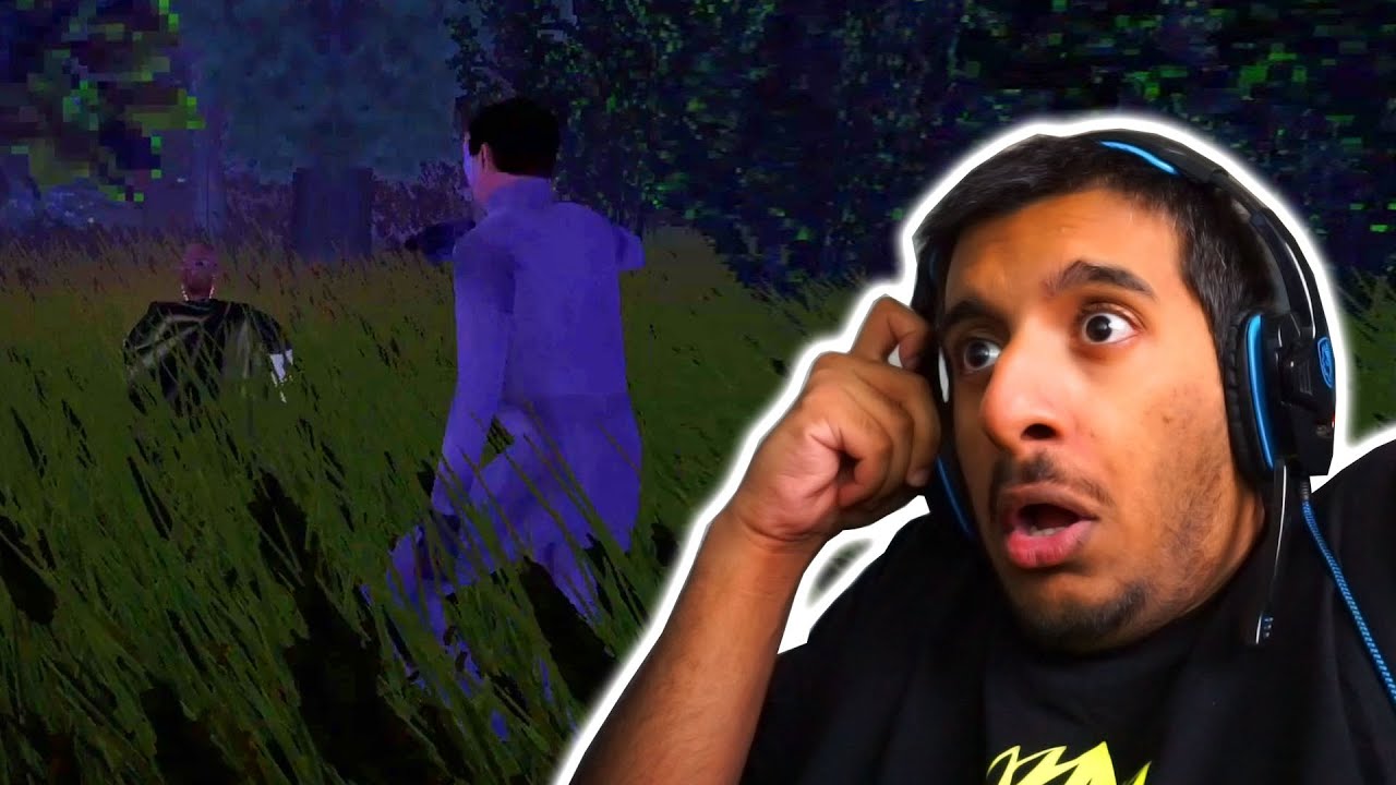 تخيل هذا الشخص يلاحقك في الغابة! 😱