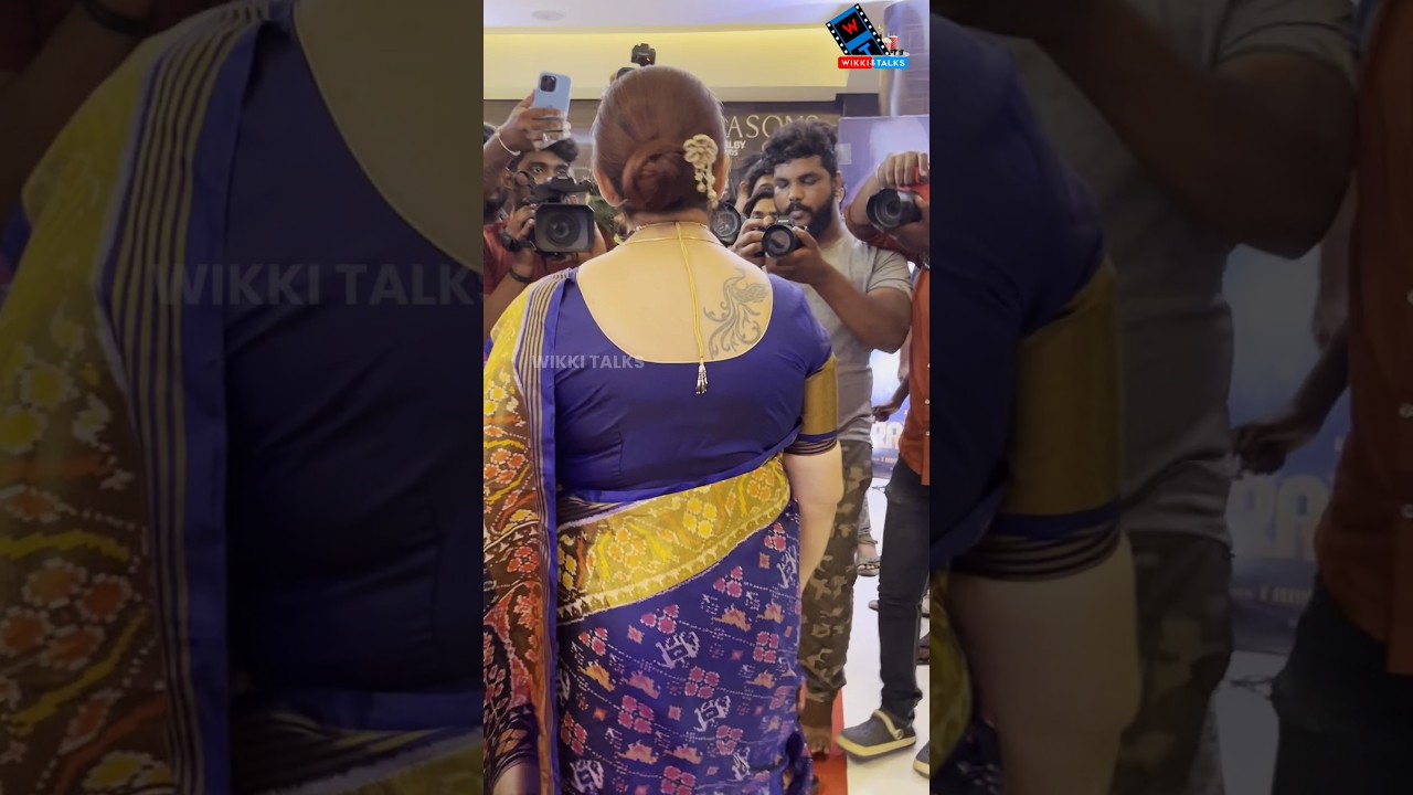 Kushboo Recent Video at Sathiyam Theatre.❤️ #kushboo #wikkitalks