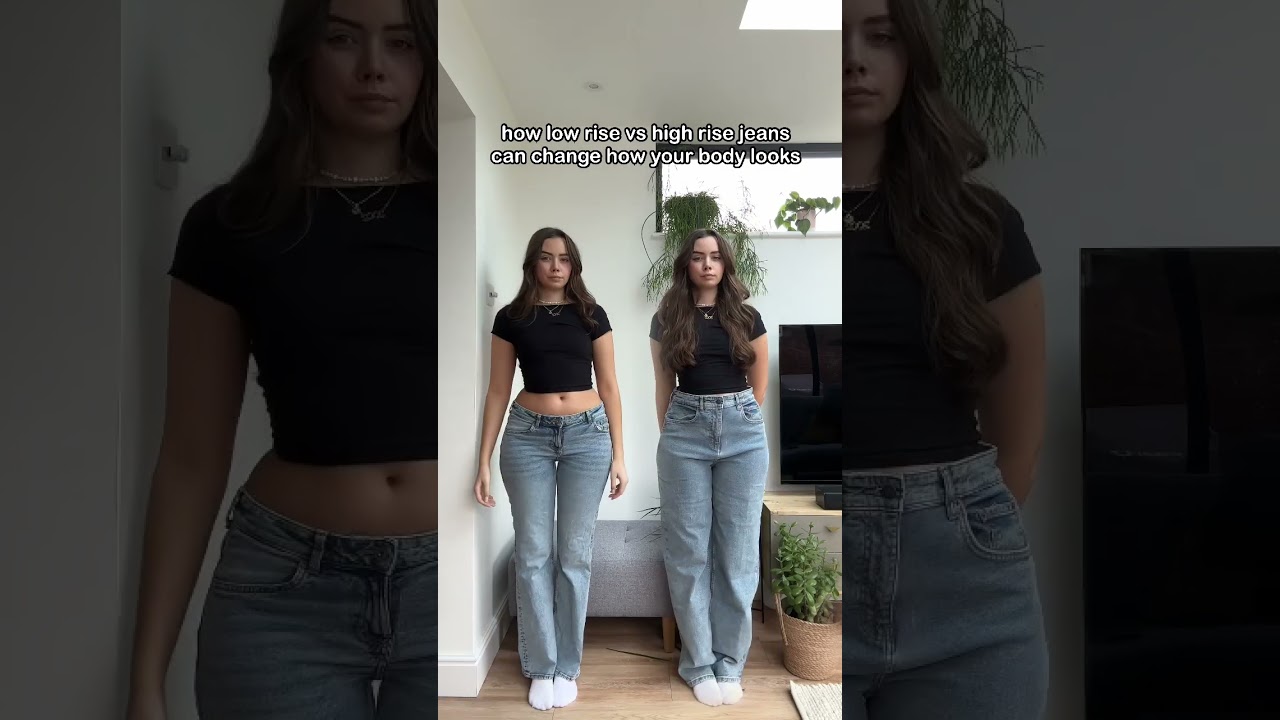 How high rise jeans vs low rise jeans can change your body