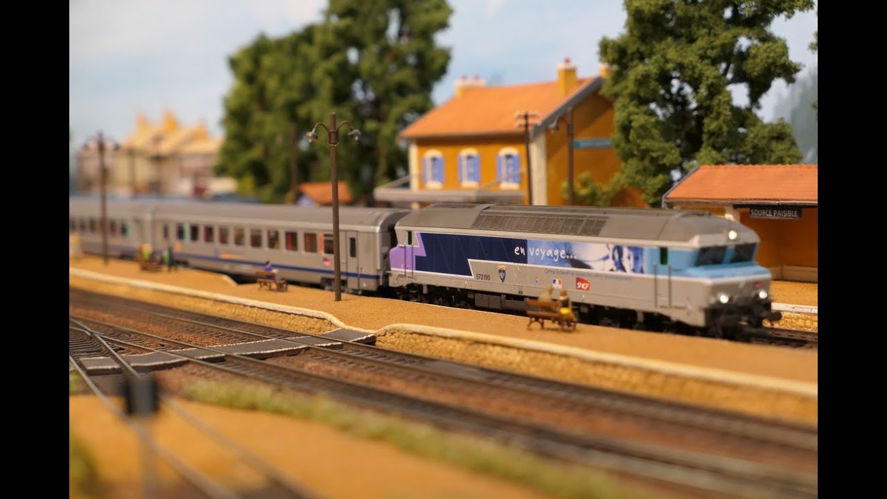 Trains HO - Mon Réseau HO - Les nouvelles voitures Corail Vtu SNCF TER PACA   LS Modèles
