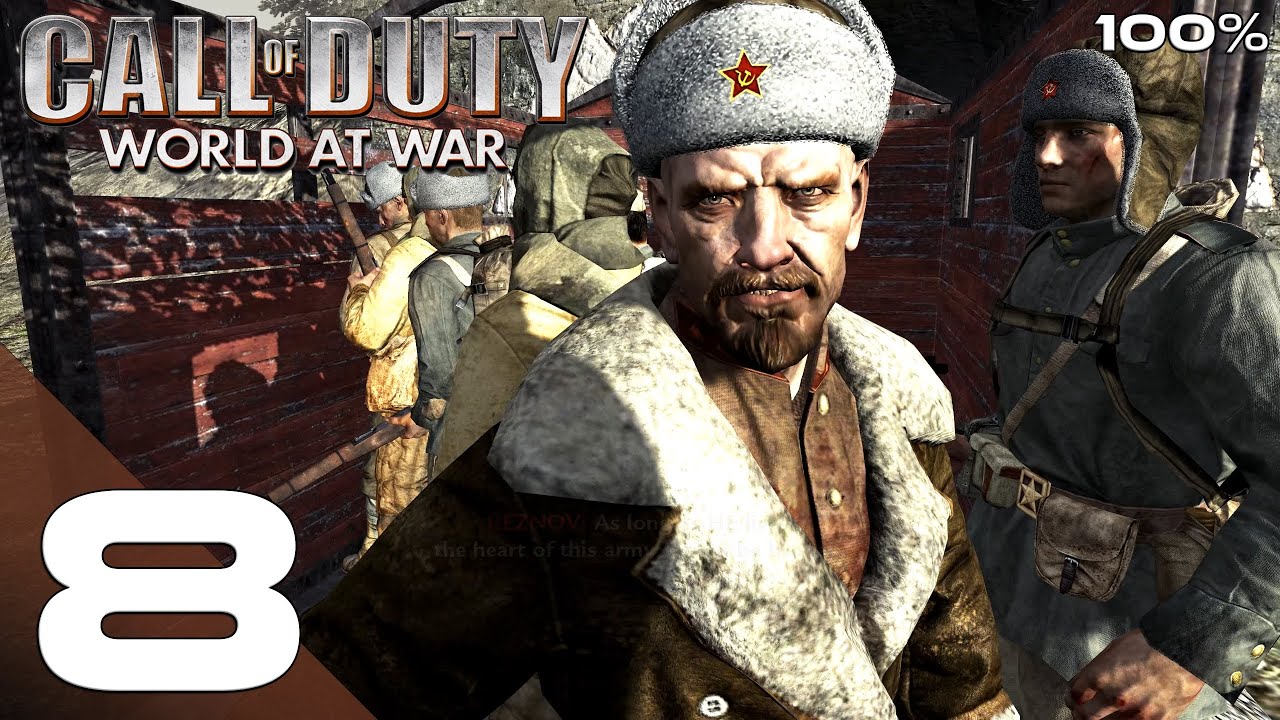 Call of Duty World at War - Полное прохождение, часть 8 - [2K60FPS] Без комментариев